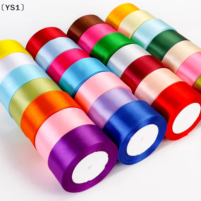 Ribbon Bow Gift - 〔YS1〕4cm 25 Yard Gulungan Pita Satin
