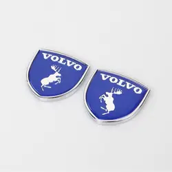 Logo de voiture Volvo North Star Elk Emblem Shield, insigne de queue pour Volvo XC90, XC70, XC60, V40, V50, V60, S50, S60, S70, S90