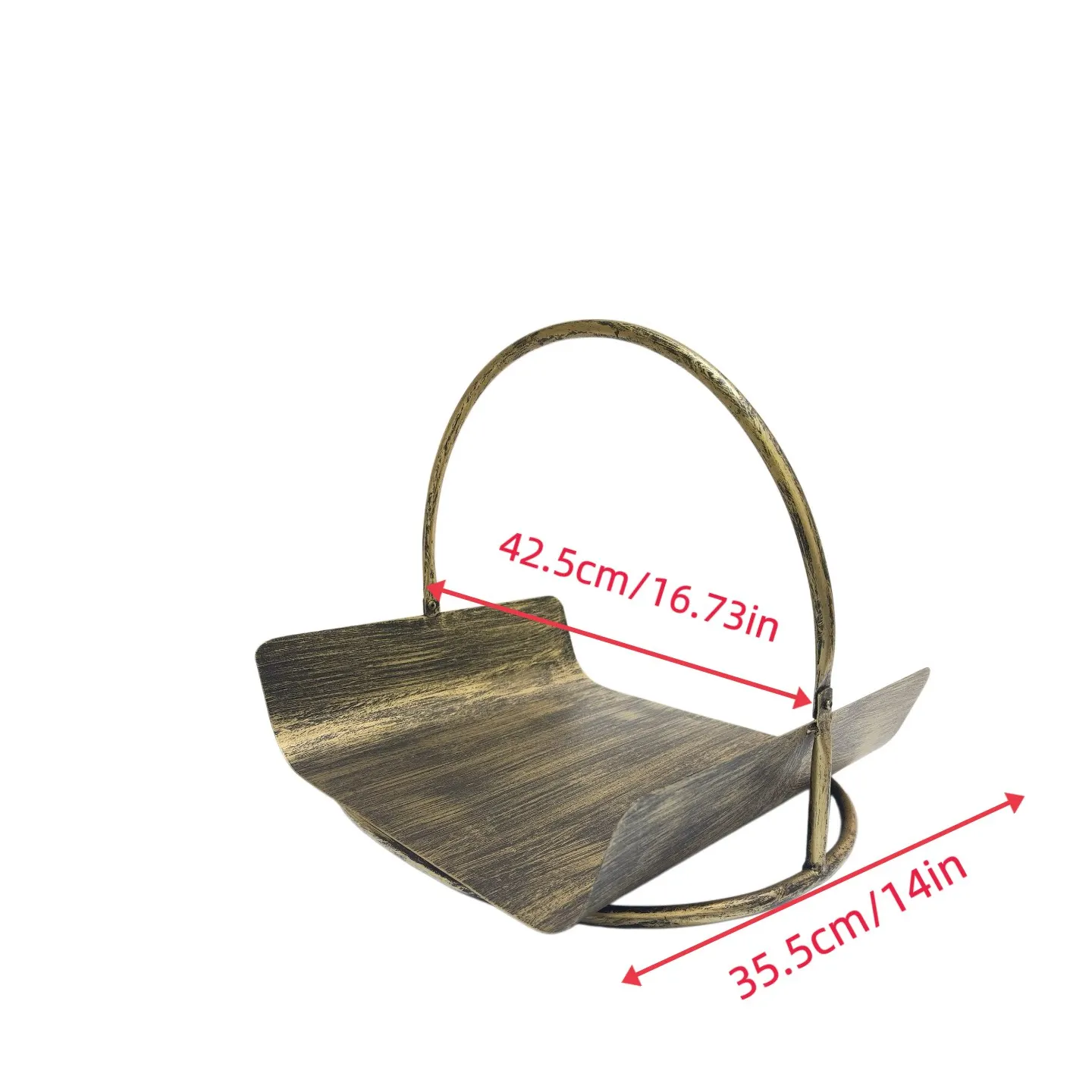 Fireplace Tool Rack, Home Decor Ornament, Log Rack, Household Firewood Basket, Light Luxury Storage Log Stack Display Decor