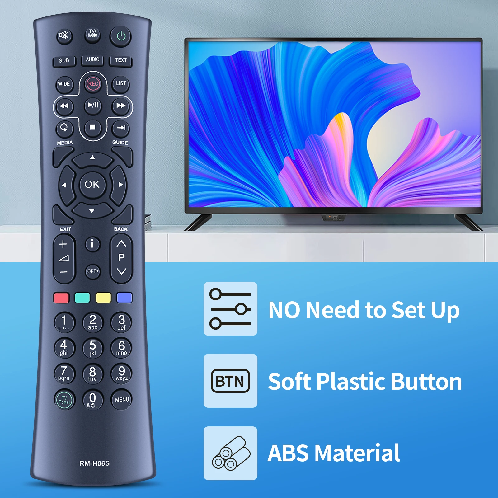 For Humax RM-H06S PVR Remote For HDR-1800T Freeview+ HD Recorder