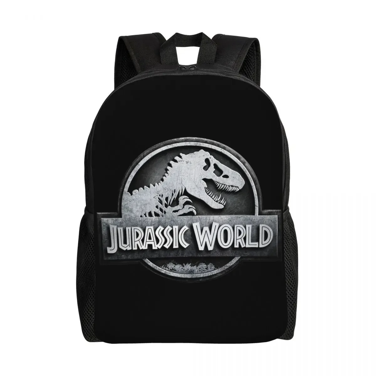 Jurassic Park Travel Backpack Men Women School Laptop Bookbag Dinosaur Print College Student Daypack Bags