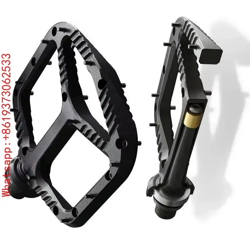 

For BMX/MTB Bike Pedals - Platform Bike Titanium Pedals, Minimum Contour, Adjustable Grip