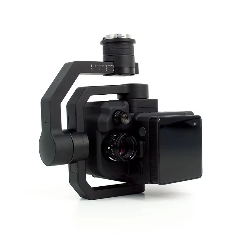 Thermal Imaging+Visible Light+Laser Dual/Multispectral Gun Camera with 1 Year Warranty IP65 Protection