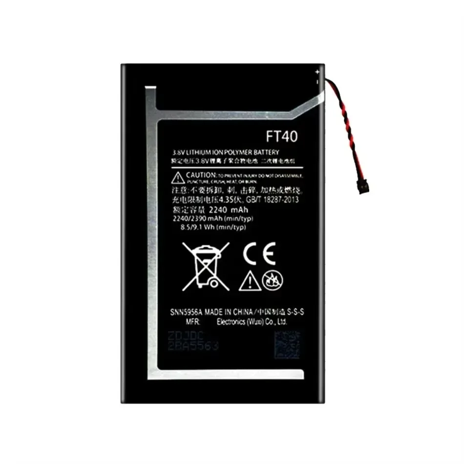 For Motorola Moto E 2ND Gen 2E XT1526 - 2240mAh Mobile Phone Battery, Model FT40