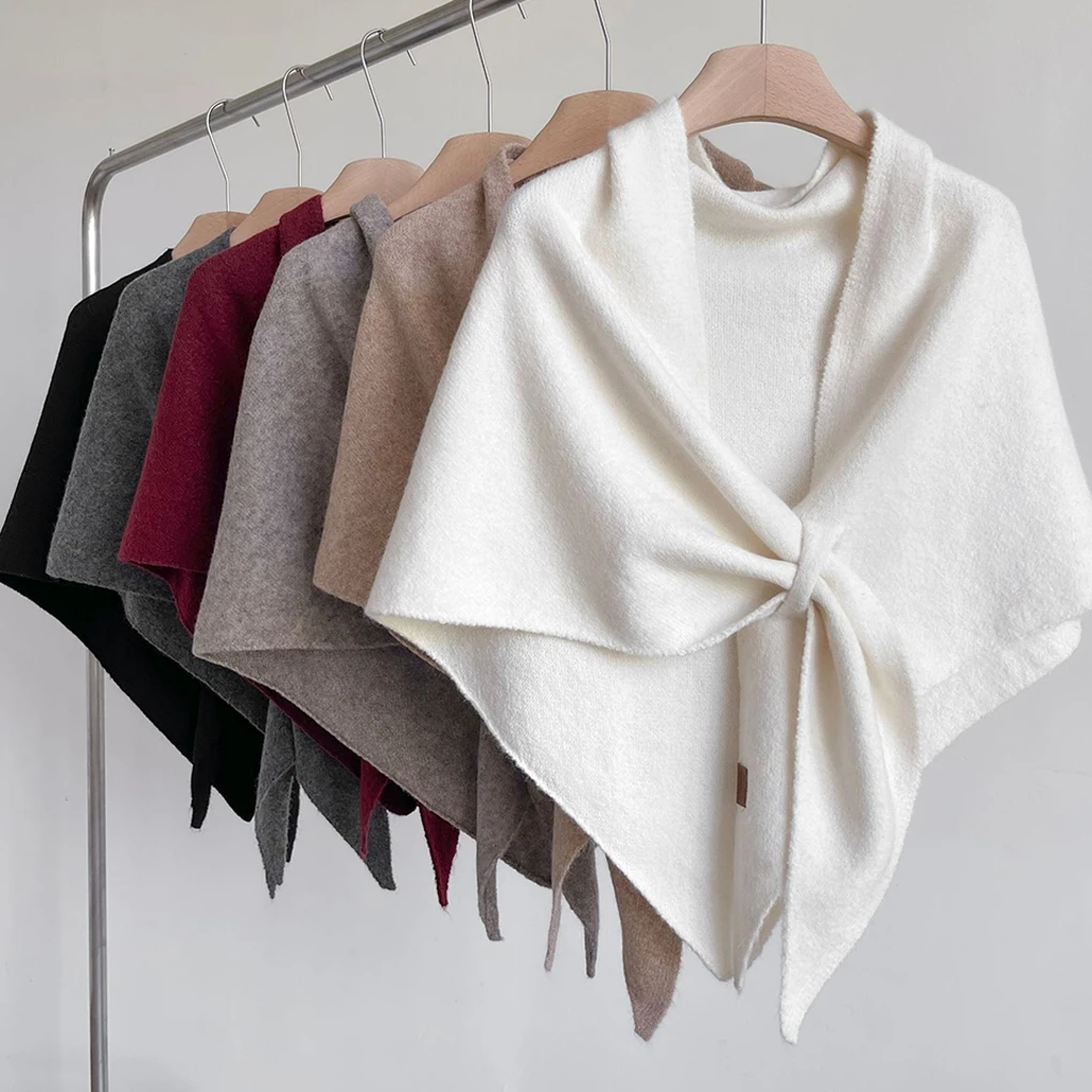

2025 New Women’s Solid Color Scarf Casual Soft Comfortable Shawl for Winter Daily Wear Fashion Chic Accessories for Women Girls