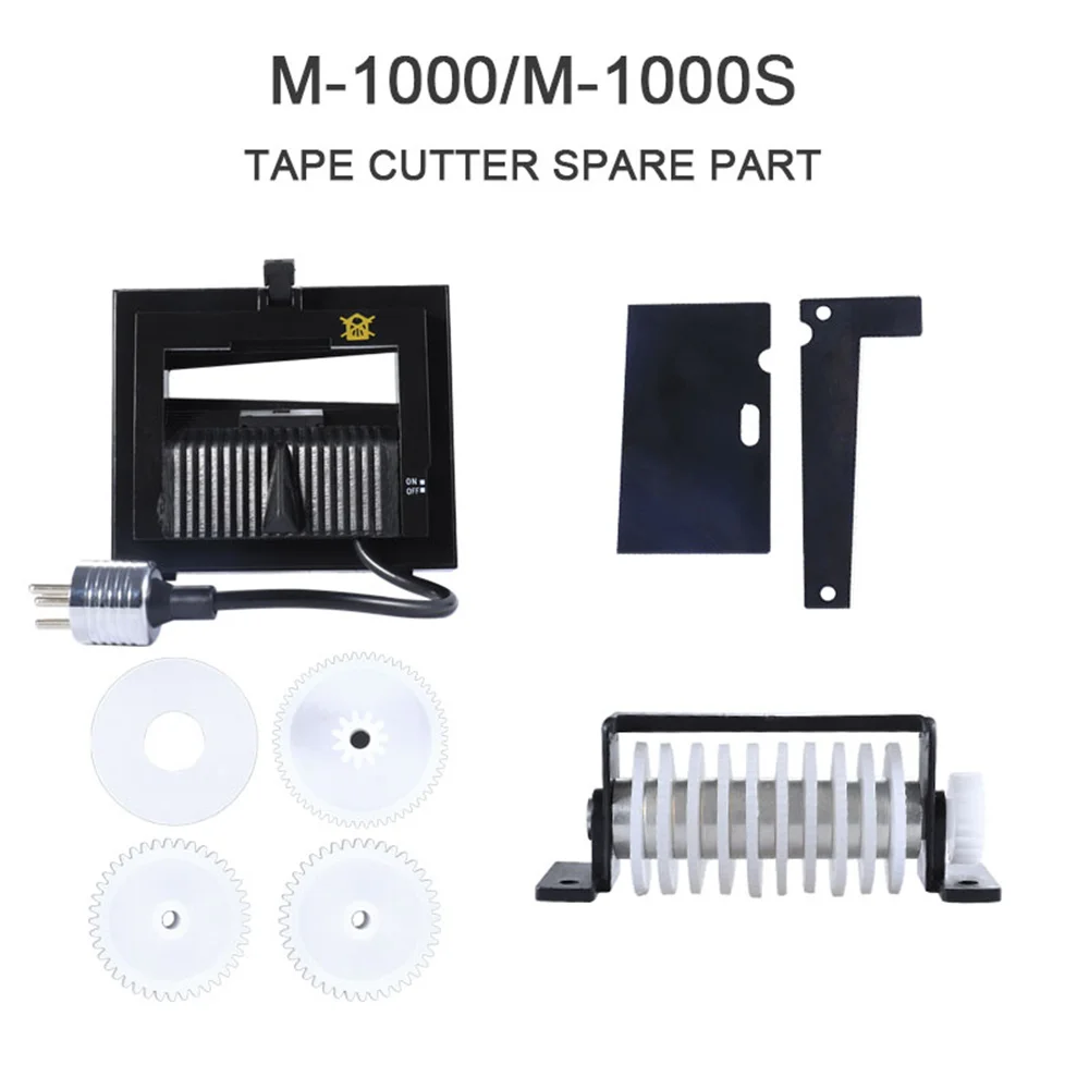 

M-1000 Automatic Tape Cutting Machine Blade Rubber Wheel M1000S/M1000 Tape Dispenser Spare Part,1pcs price