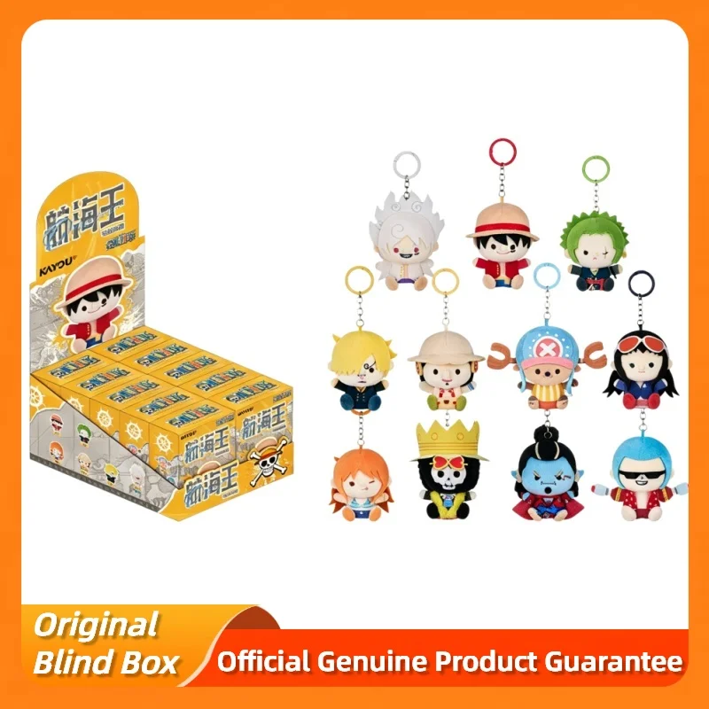 

Genuine One Piece Luffy Regular Series Mystery Box Toys Anime Character Dolls Pendant Blind Box Collection Holiday Toys Gifts
