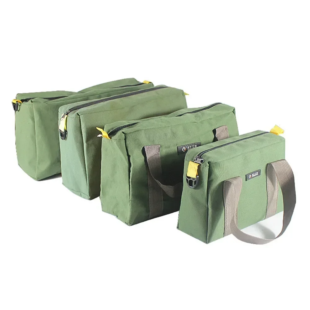 Bolsa impermeable para electricista, bolsa de herramientas de almacenamiento, organizador portátil de lona para carpintería, Hardware de llave gruesa, destornillador