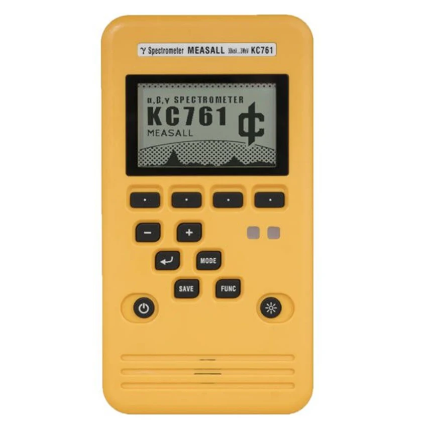 New KC761/KC761A Spectrometer, nuclear radiation alarm, Geiger counter, upgrade dosimeter, radiation detection for radioactivity
