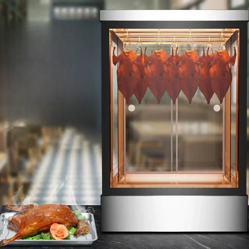 

Hot SalesRoast Duck Heated Display Cabinet Commercial Desktop Constant Temperature Incubator Heating Cabinet