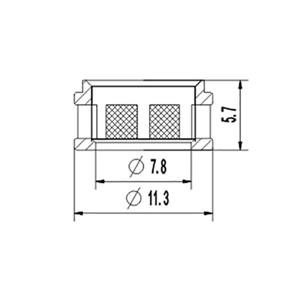 

300 шт. фильтр топливной форсунки FJ10045, ремонтные комплекты топливных форсунок для Siemens Marelli IWM50001 23,5*19,7*12,5 мм VD-FL-12005