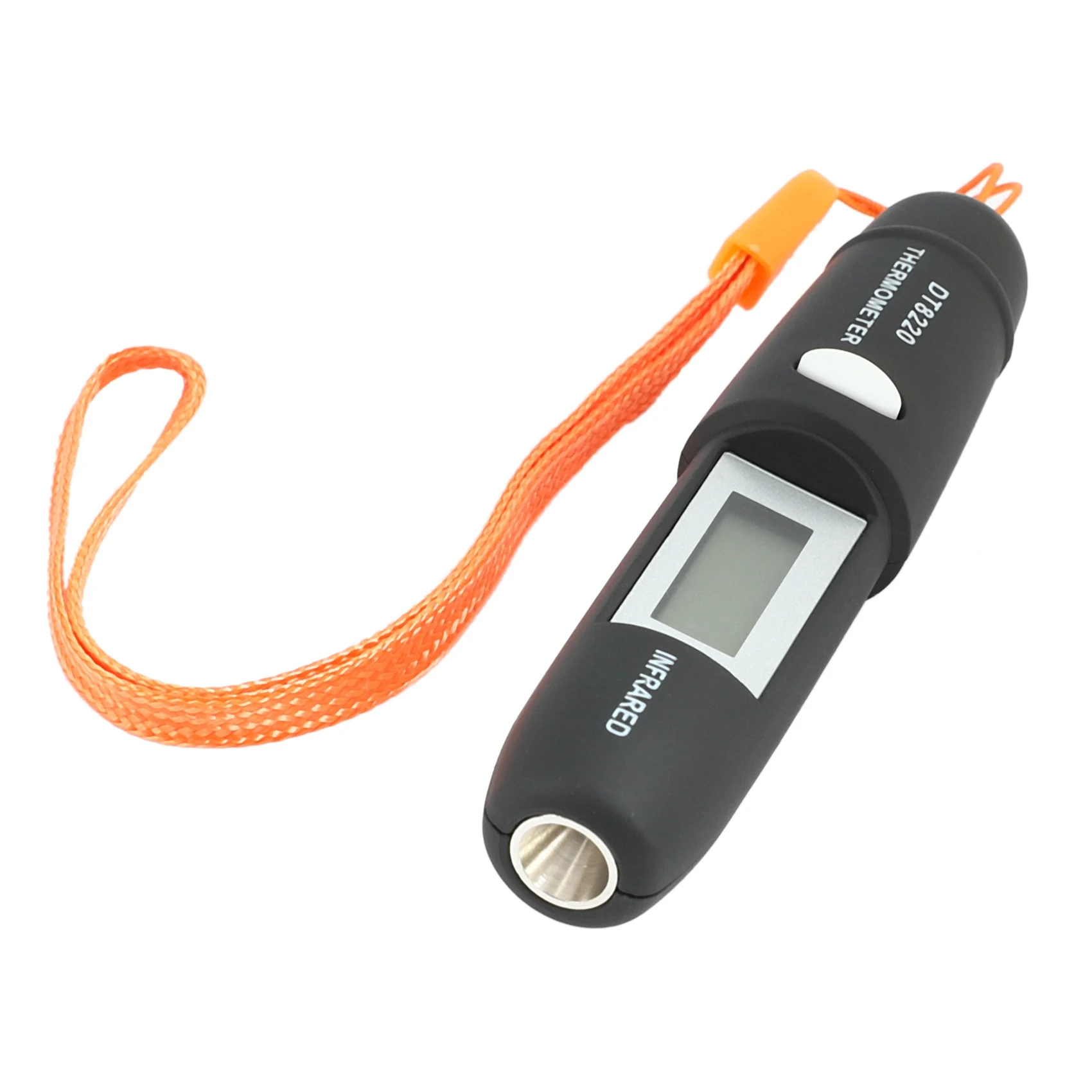 Non-Contact Mini Infrared Thermometer IR Temperature Measuring Digital LCD Display Infrared Thermometer Pen DT8220 Black