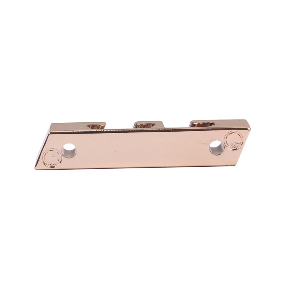 

3 String Bass Guitar Zinc Alloy String Retainer Guide Durable Lightweight Metal Roller for Tone Sustain Playability Guitar