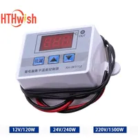 1PC XH-W3002 12V 24V 220V Digital LED Temperature Controller 10A Thermostat Control Switch Probe with waterproof sensor W3002