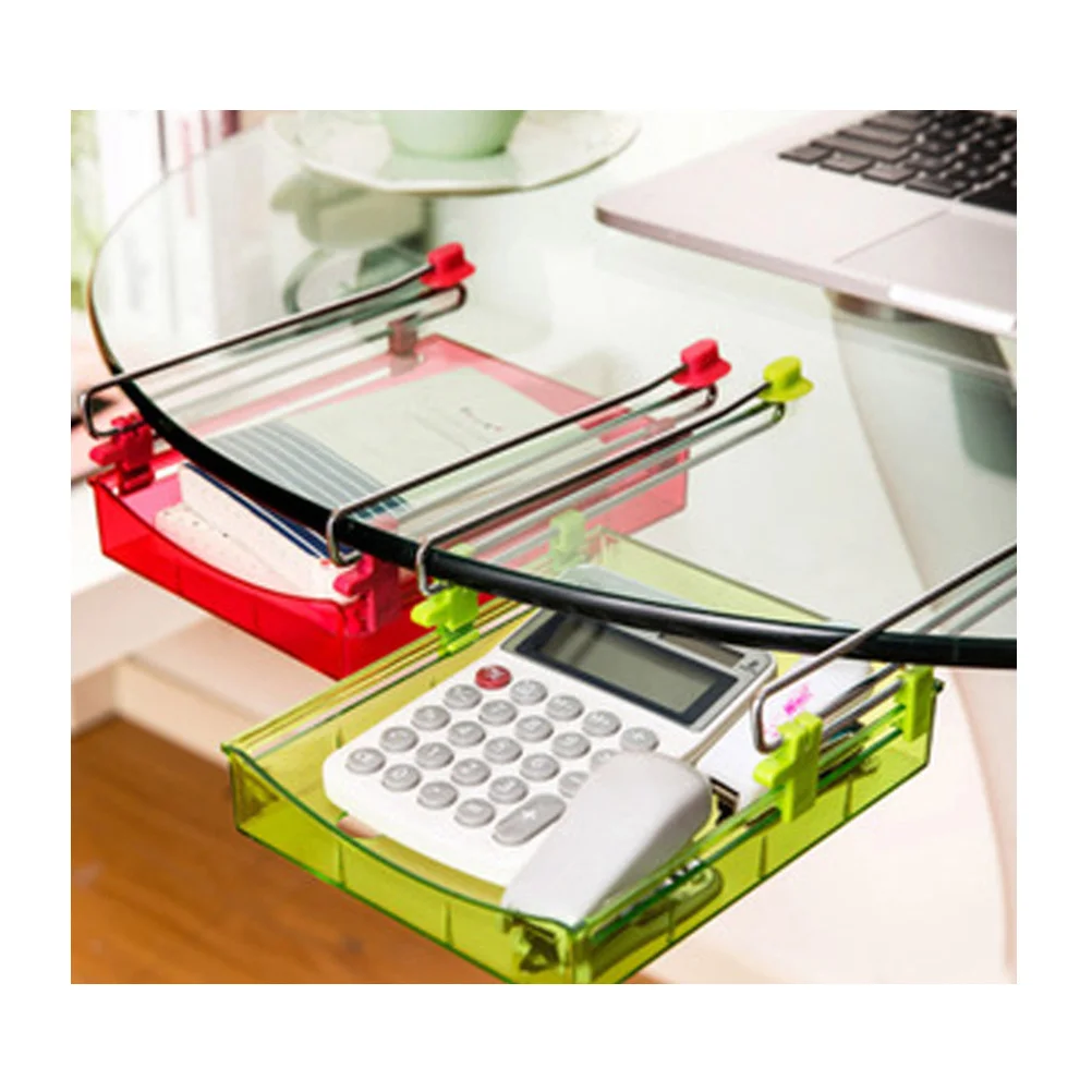 

Refrigerator Organizer Slide Drawer Rack Stainless Steel Five Hole Design Smooth Edge Easy Dry Storage Shelf