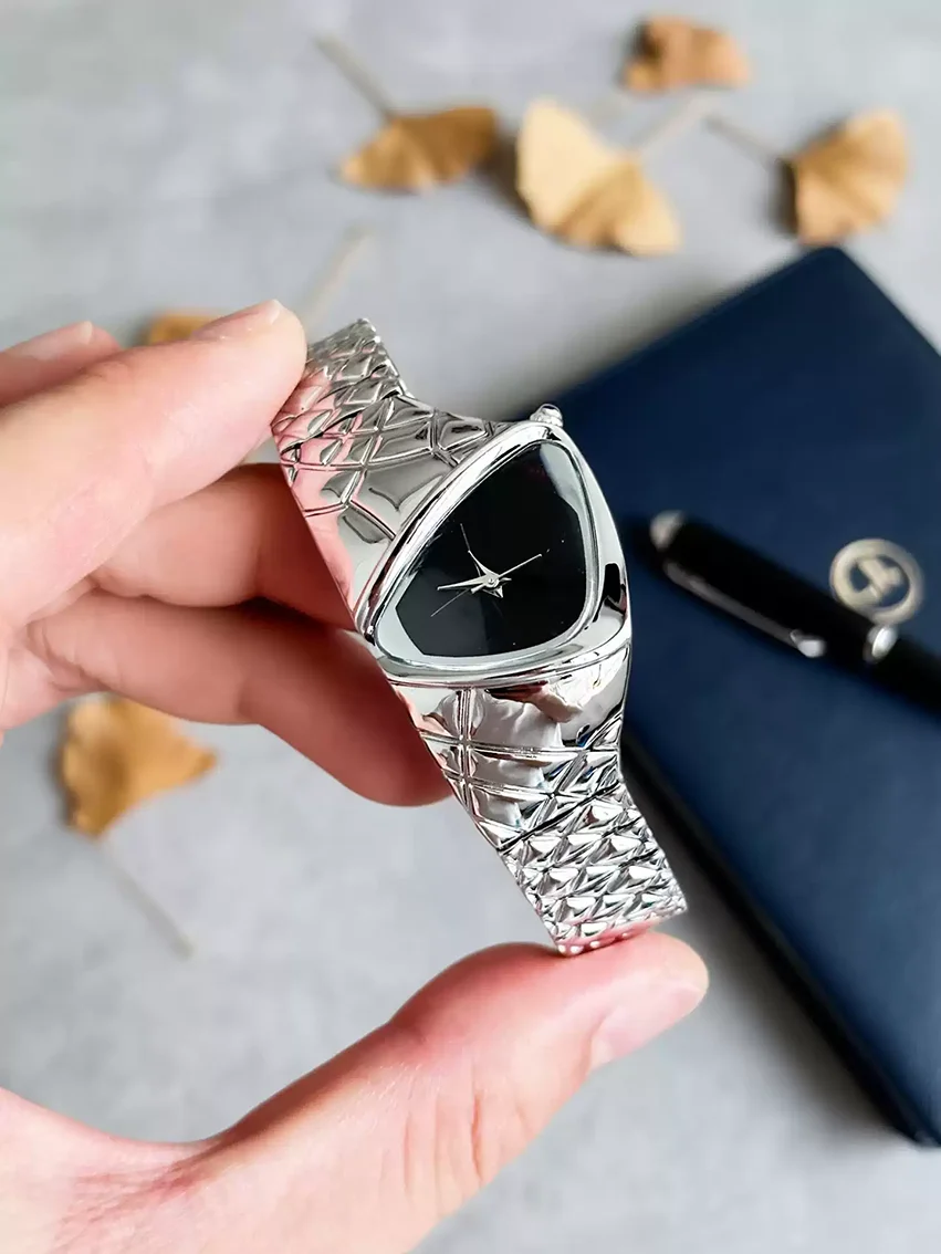 Square Brand Genuine Watch Men's Retro 2026 New Style Light Luxury Gift High Quality Trend Fashion Gold Simple Quartz Watch
