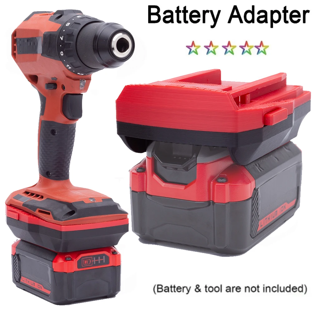 

Battery Adapter Converter for Craftsman 20V Lithium Battery to Hilti B22 22V Cordless Drill Tools Accessories(NO Batteries&Tool)