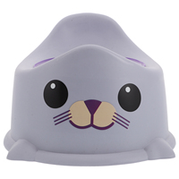 1pcs Infant Toddler Potty Seat Thickened Non Slip Matte Removable Lid Adjustable Foot Pads Cute Animal Baby Toilet Trainer