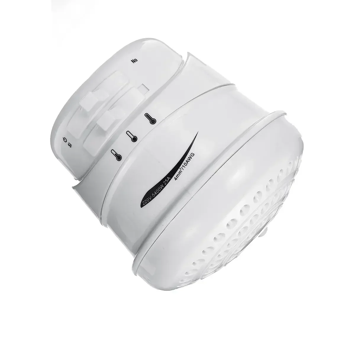 2 メートルホース 5400 ワット電気シャワーヘッドタンクレスインスタント給湯器 3 温度調節可能なポータブル給湯器 110 V/220 V