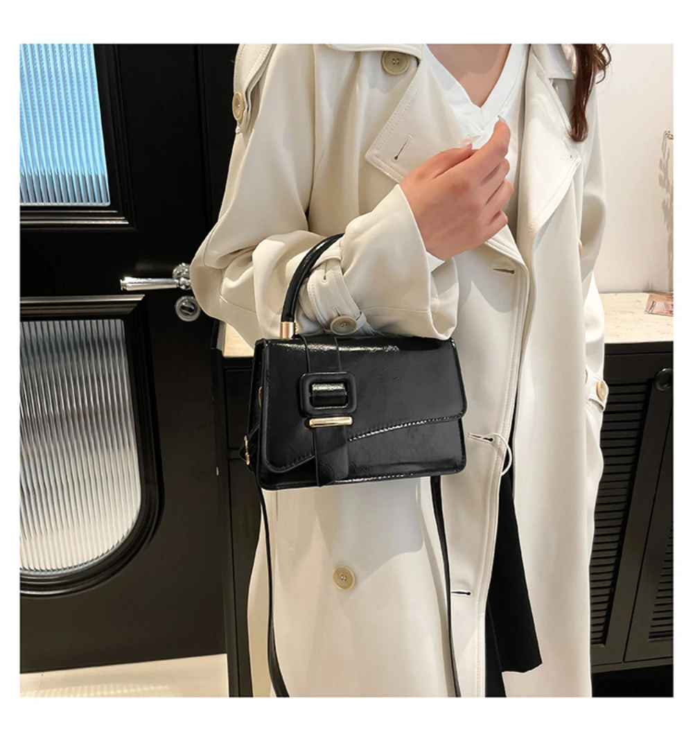 Neue Trend Kleine Quadratische Umhängetasche für Frauen Weibliche PU Schulter Tasche Casual Damen Umhängetaschen Vielseitige Kette Flap Handtaschen