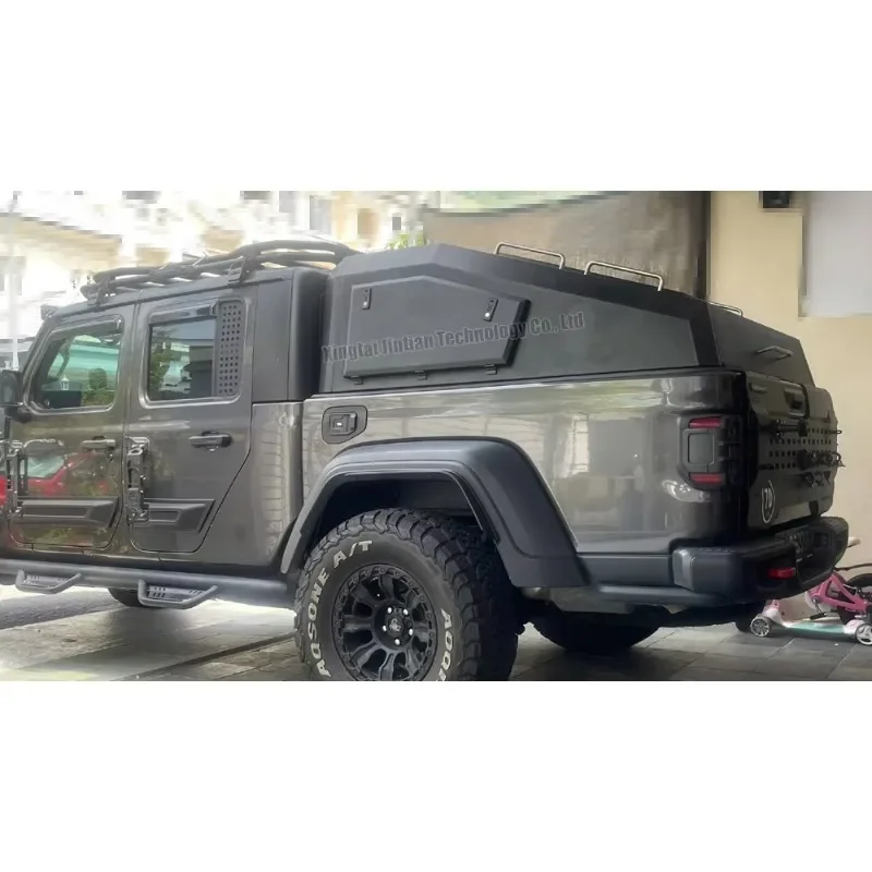 تعديل العلامة التجارية الجديدة تصميم جديد ملحقات شاحنة بيك اب شاحنة صغيرة غطاء السرير المظلة غطاء ذكي يستخدم لـ Jee P Gladiator #6