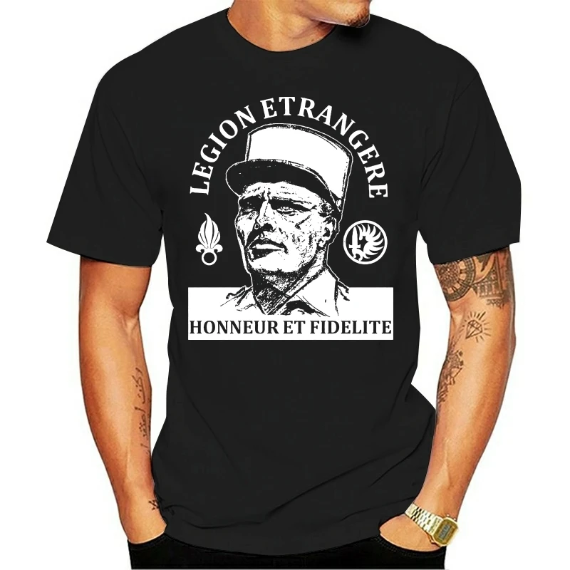 2020 Newest MenFunny France Legion Etrangere M3 T Shirt Olive Foreign Legion Legio Patria Nostra T Shirt