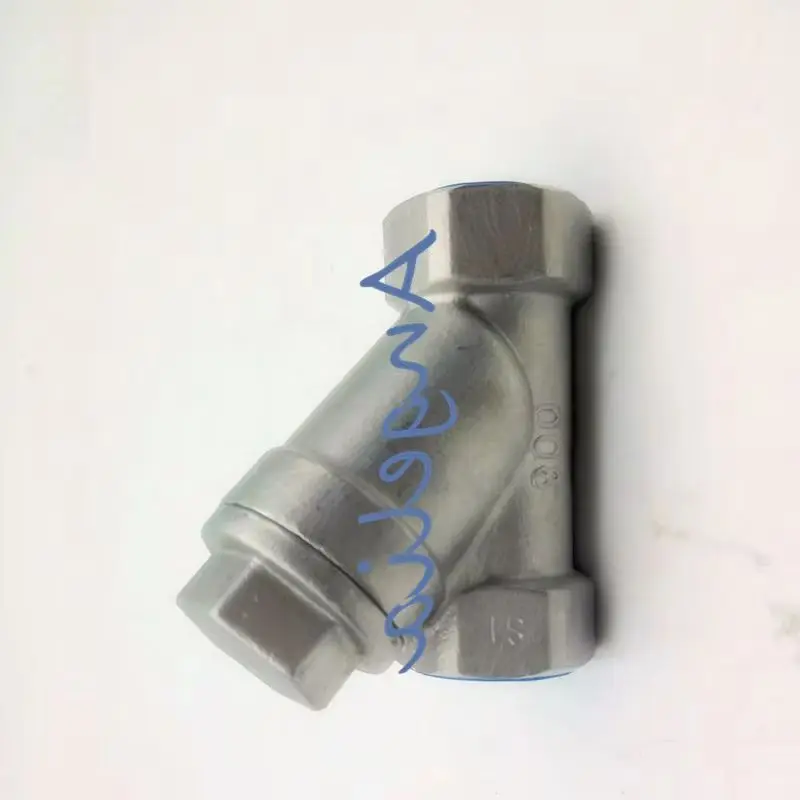 

1-1/2 дюйма DN40 BSP 304, сетчатый сетчатый фильтр из нержавеющей стали, бустерный насос, линейный Y-фильтр, внутренняя резьба