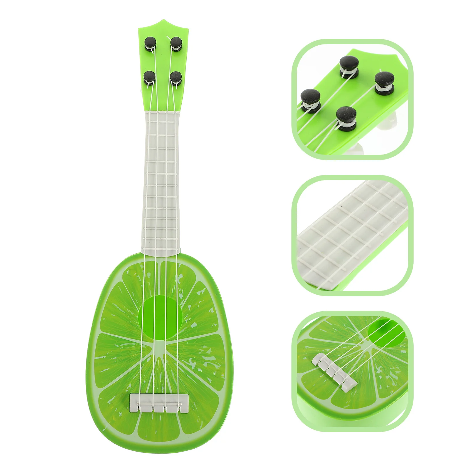Gitara dla dzieci, plastikowa, mini, kolorowa, do wczesnej edukacji, ukulele, instrument muzyczny, zabawka do grania, mini gitara, zabawka ukulele dla dzieci.