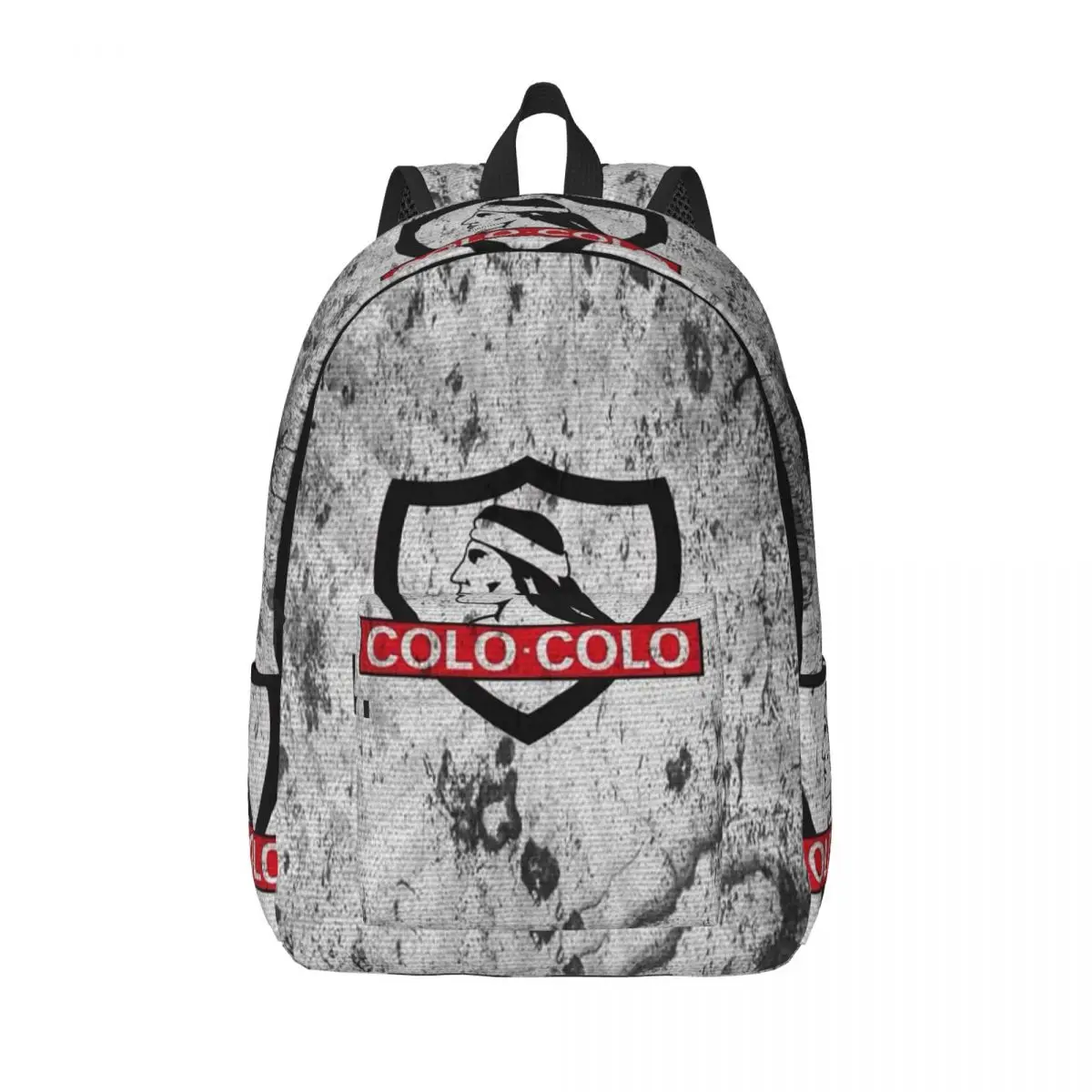 Mochila dorada Colo-Colo Campeon DE Chile para estudiantes, bolso escolar, mochila de viaje para senderismo, mochila DE moda para hombres y mujeres, bolsos de hombro