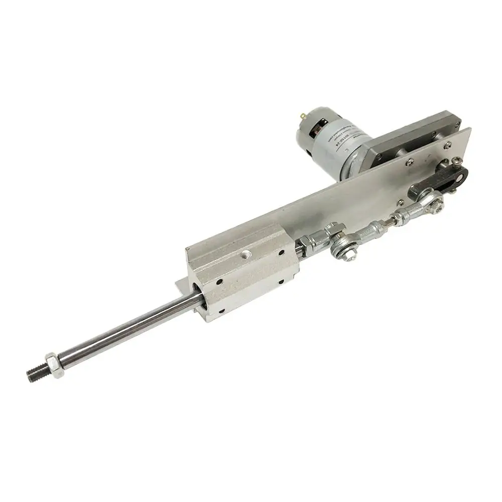 Telescopic Linear Actuator with Speed Regulator High Torque 40Kg.CM Stroke 80mm Display Power Adapter