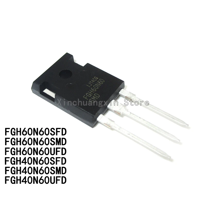 1PCS/Lot FGH60N60SMD 60N60SFD UFD FGH40N60SFD FGH60N60 KF50T60 K30T60 Inverter/welding machine IGB single tube 60A600V