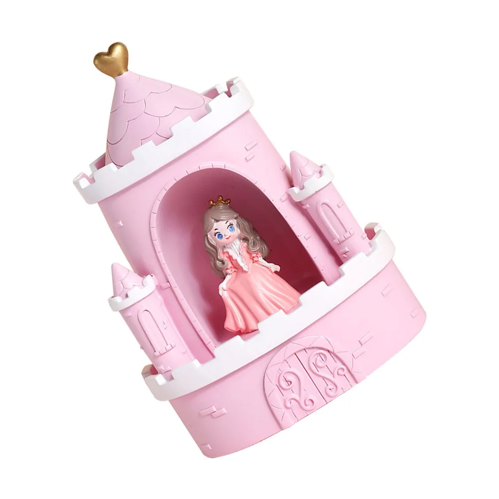 

Castle Night Light Creative Room Small Table Lamp Adorable Cartoon Mini Bedroom Light Warm Night Lamp Desktop Decor