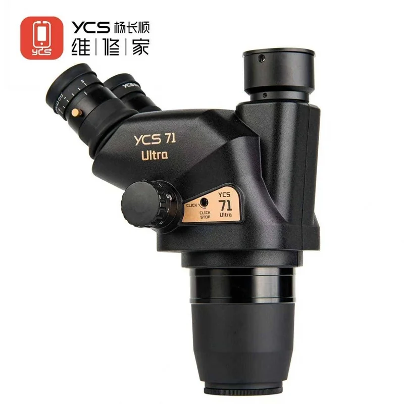 YCS-71Ultra New Microscope for Mobile Phone Repair High Definition/Magnification Professional Microscope Specialized Repair Head