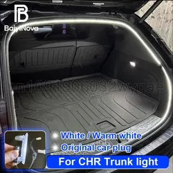 Customized For Toyota C-HR Car LED Trunk Light Flexible Atmosphere Light Tail Box Light Interior Decor Auto Accessories