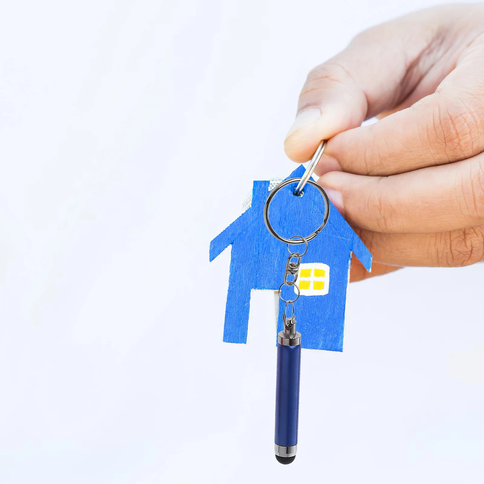 

5 Pcs Mini Stylus Pen Touchscreen Portable Keychain Smartphone Chains for Screens