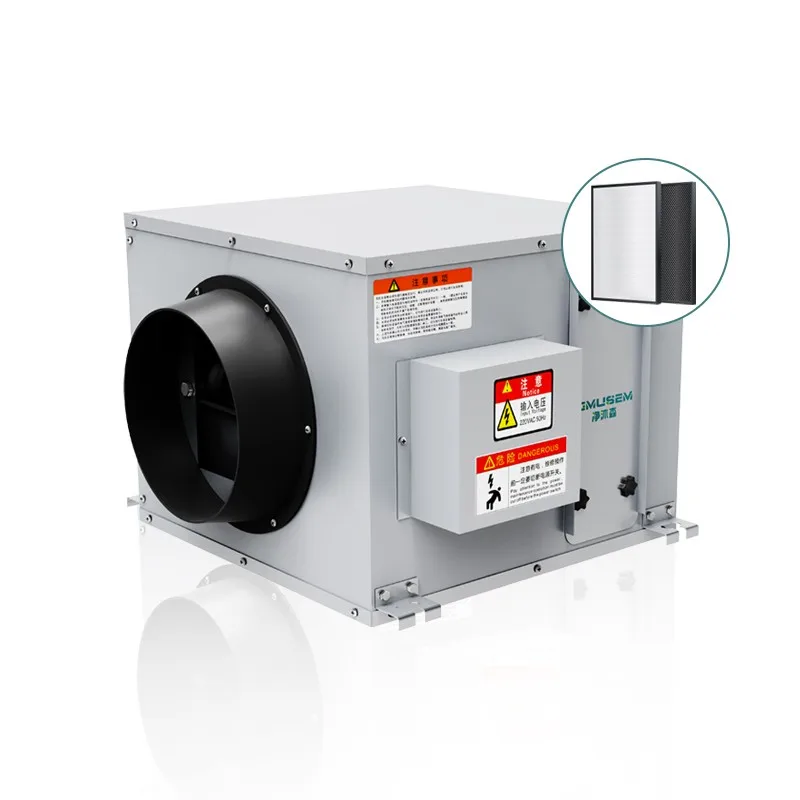 300CFM نظام التهوية الذكي المنزلي نظام الهواء النقي للمنزل الصامت داخلي Erv وحدة التعامل مع الهواء للتهوية