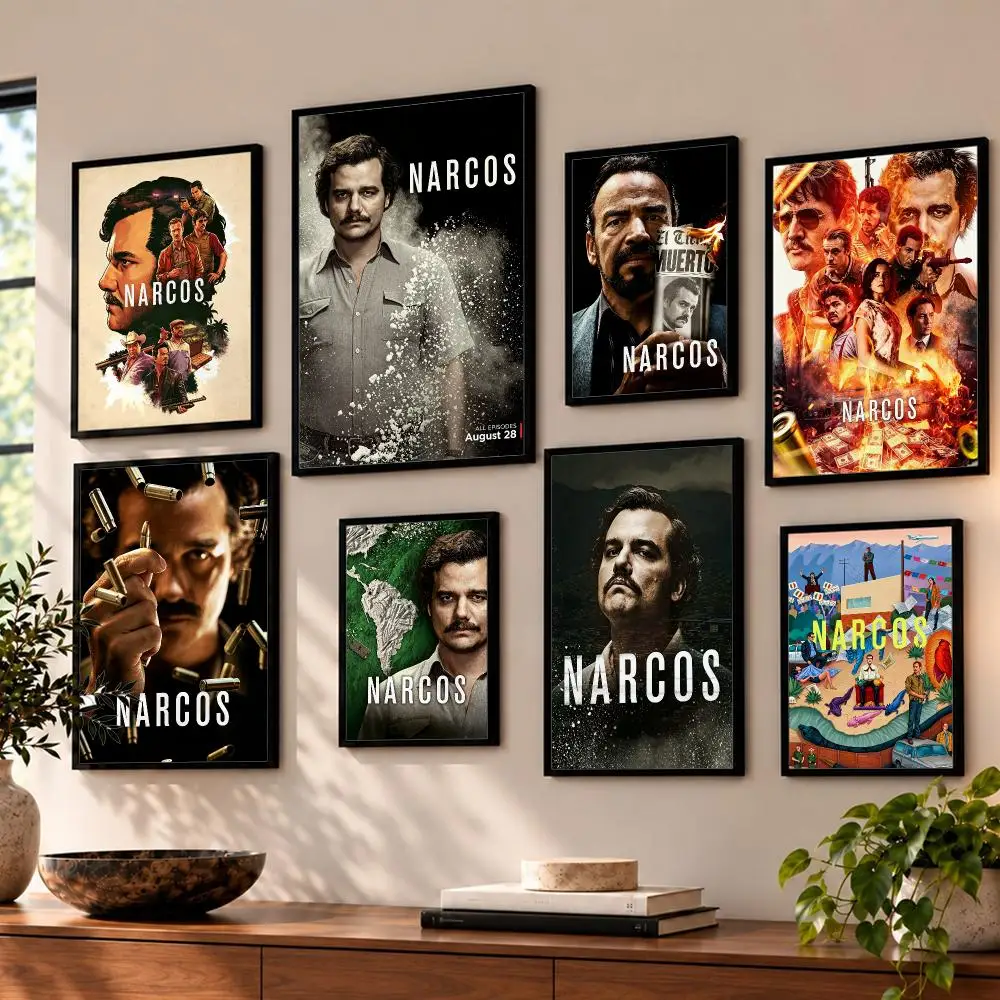 series Narcos Poster Poster HD Self Adhesive Waterproof Wall Art Print Bedroom Living Room Decor Gift
