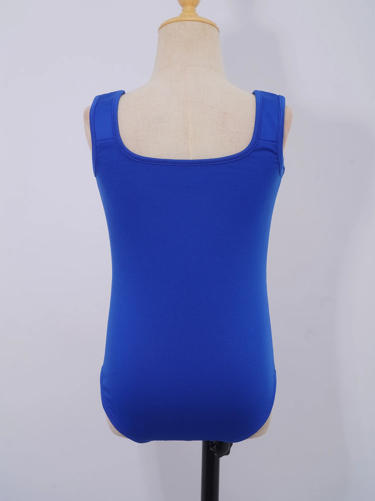 Girls Ballet Tank Leotards Warm Ballet Underwear Child Kids Gymnastic Figure Skating Bodysuit Sleeveless Fleece Lined Dancwear