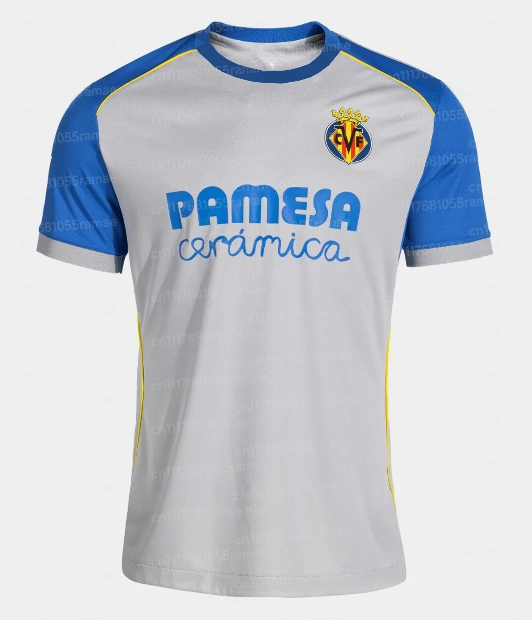 Y2K Kurzarm-Fußballtrikot für Villarreal-Fans, schnelltrocknendes Sporttrikot für Fans, Freizeitkleidung im Familienstil für den Alltag – Detail 7