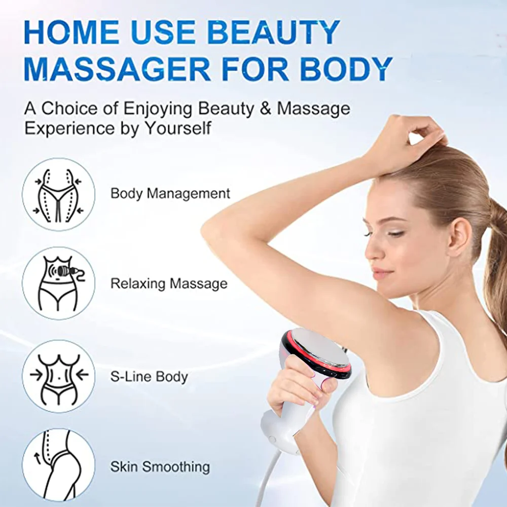 60K Macchina per modellare il corpo Cavitazione ad ultrasuoni Bruciatore per la perdita di peso Massaggiatore dimagrante Dispositivo per la rimozione del grasso anticellulite