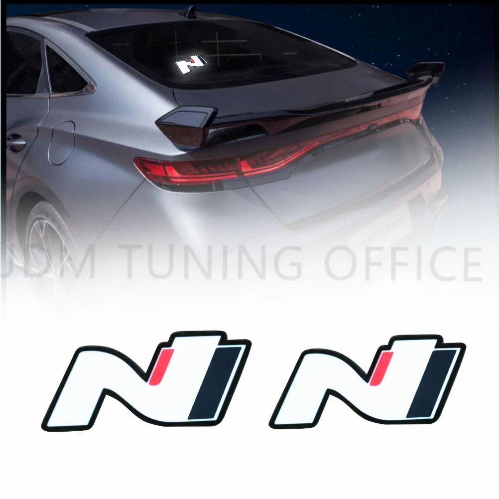 Universal JDM N Line Glow Panel Light Up Sticker Racing Car Styling Warning Tag Light Lamp For Hyundai