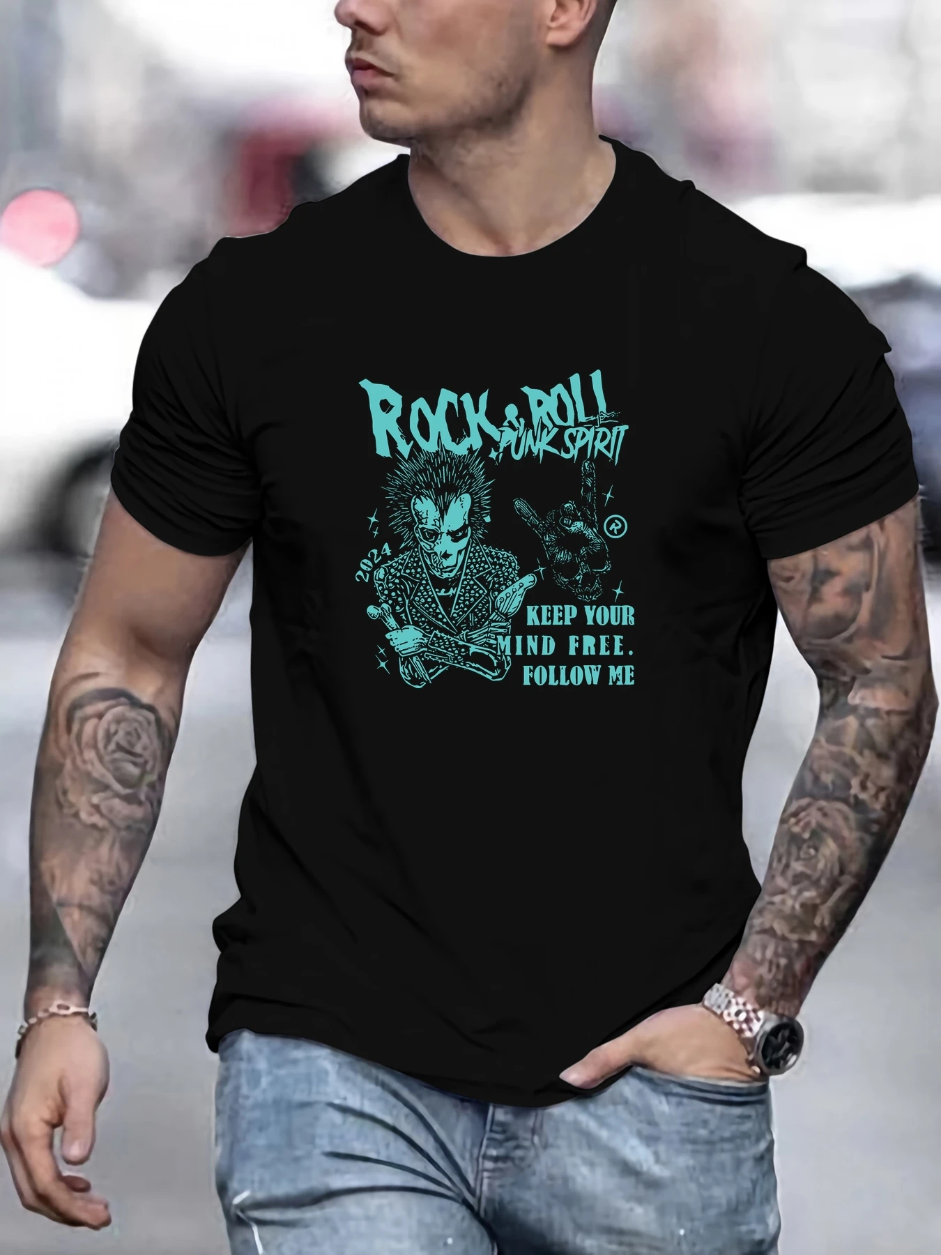 

T Shirt for Man 100% Cotton Summer Round Neck Short Sleeve Graphic Print Breathable Streetwear Fashion Leisure Cool T-shirt