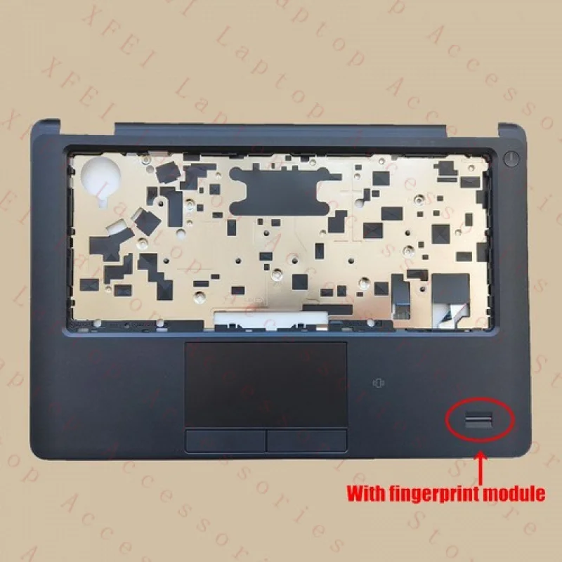 F  NEW For DELL Latitude E7250 Palmrest 0M081X M081X Touchpad Smart Card Reader US