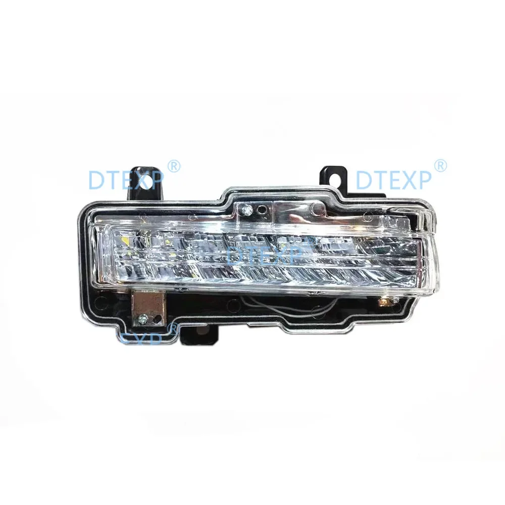 Enquêter de jour à LED blanche L ou R, couvercle chromé, adapté pour Montero V98, DRL, Pajero V97, V93, V95, Shogun, 6400g122, 1 PC