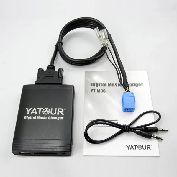 

YATOUR USB AUX For Fiat /Alfa Romeo/ Blaupunkt /Chevrolet Lace Lacetti 2004-2013 headunits with an 8-pin CD changer