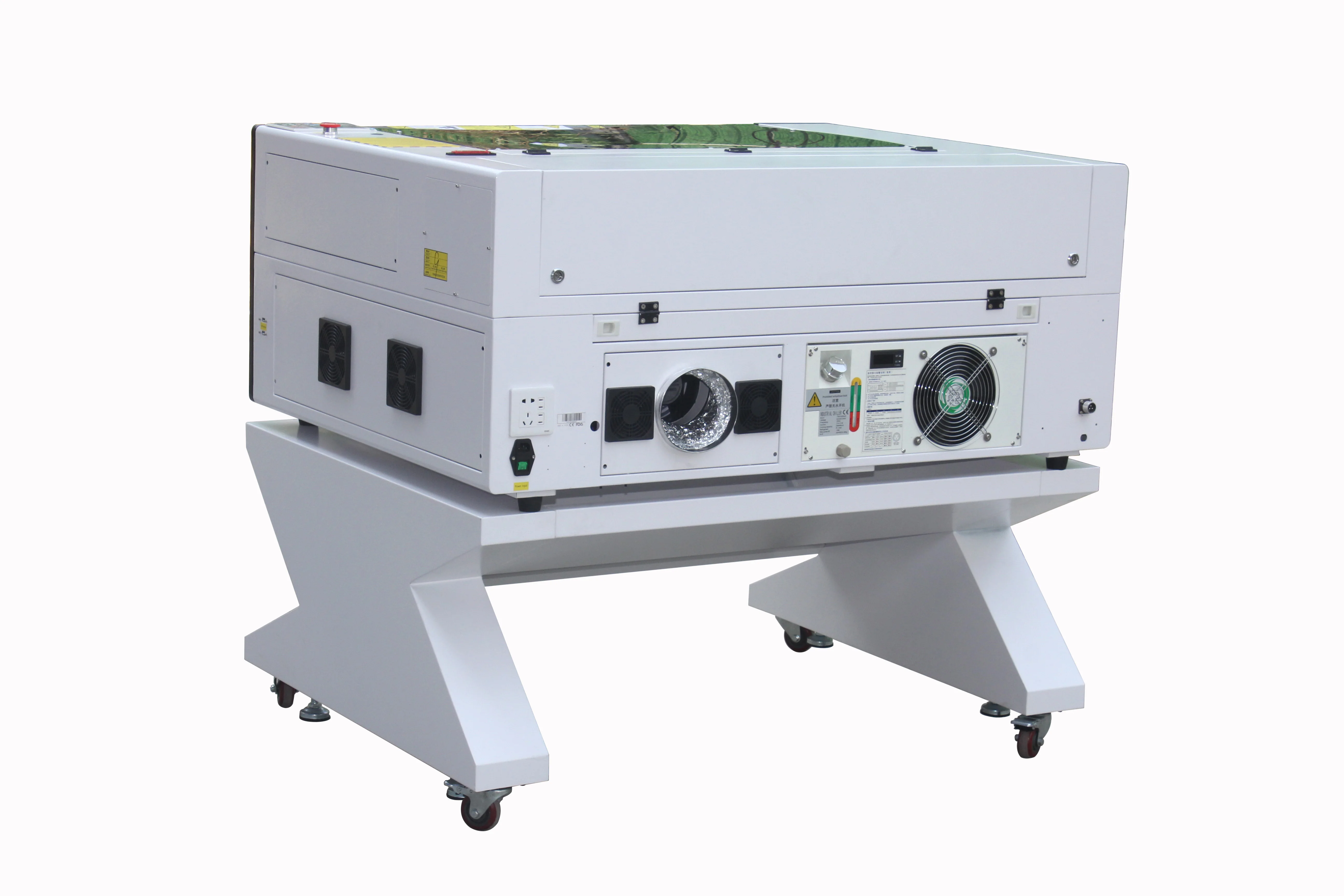 High-Speed Desktop Engraving Cutting Machine 80W 100W 130W Autofocus Wood Crystal Stone Rubber PMI LAS DST DXF PLT
