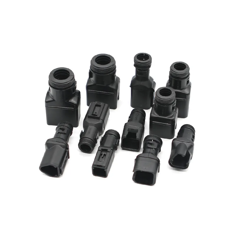DT Connector Special Wire Clamp 2 3 4 6 8 12 Holes 1011-229-0205 1011-227-0205 2P 3P 4P 6P 8P 12Pin female plug male