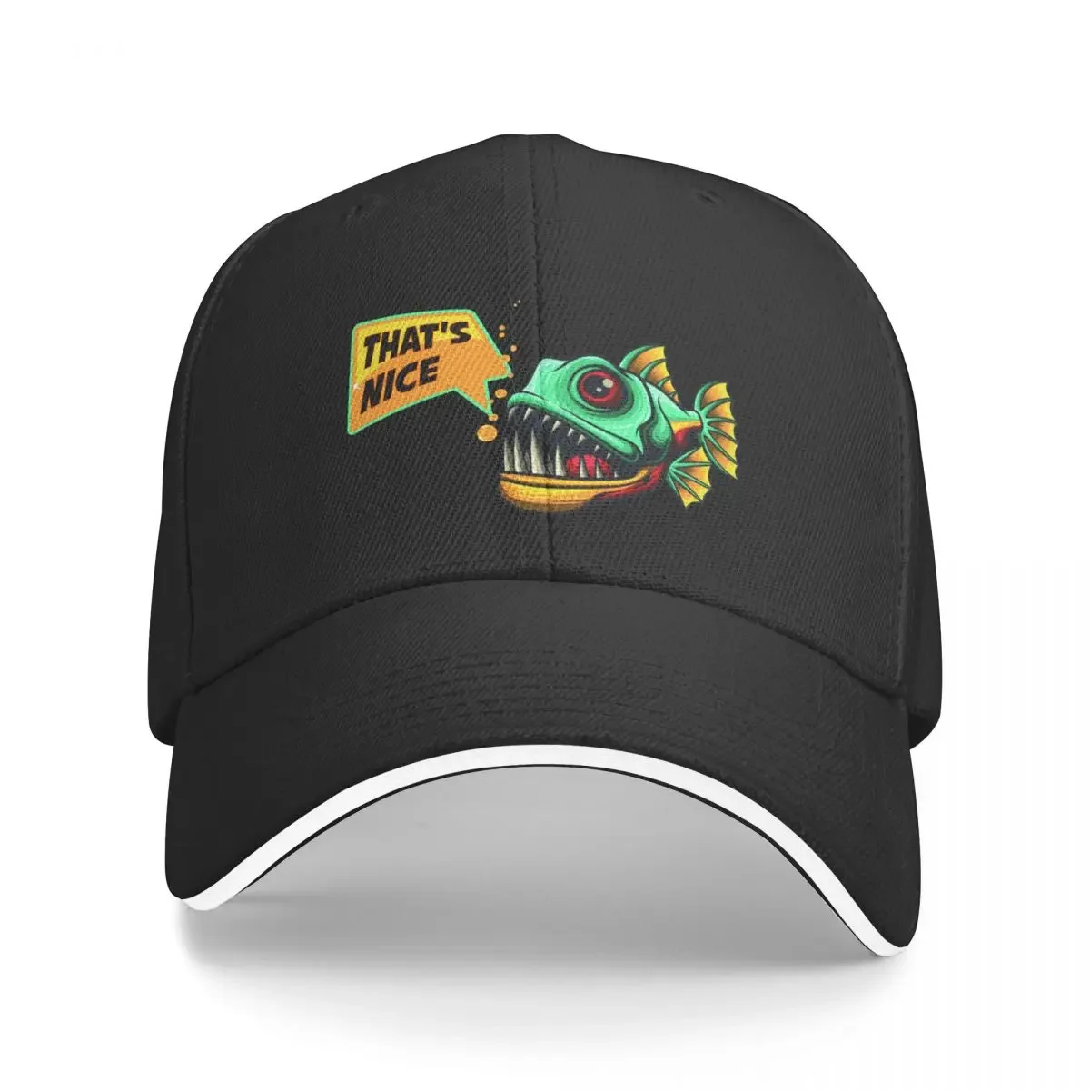 Thats Nice Piranha Baseball Cap dad hat Hat Man For The Sun Anime Hat Men Golf Wear Women's