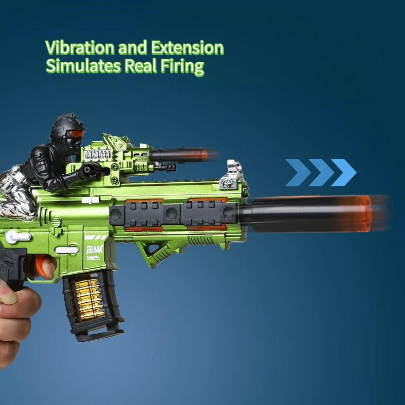 مقلد الكهربائية رشاش الأطفال غير إطلاق لعبة بلاستيكية مسدس الصوت ضوء مسدس لعبة أطفال هدايا الحفلات بنين هدايا الحفلات