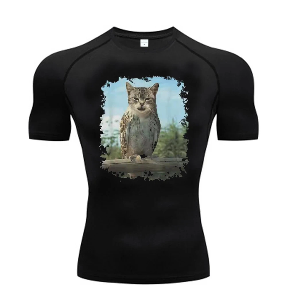 Meowl top tees compression shirt Quick-Dry y2k 80s dollette cute japan japanese